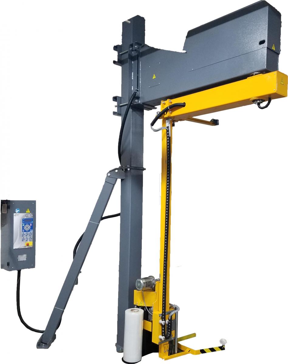 Handle-It Model 2200 Semi-Automatic Rotary Arm Pallet Wrapper