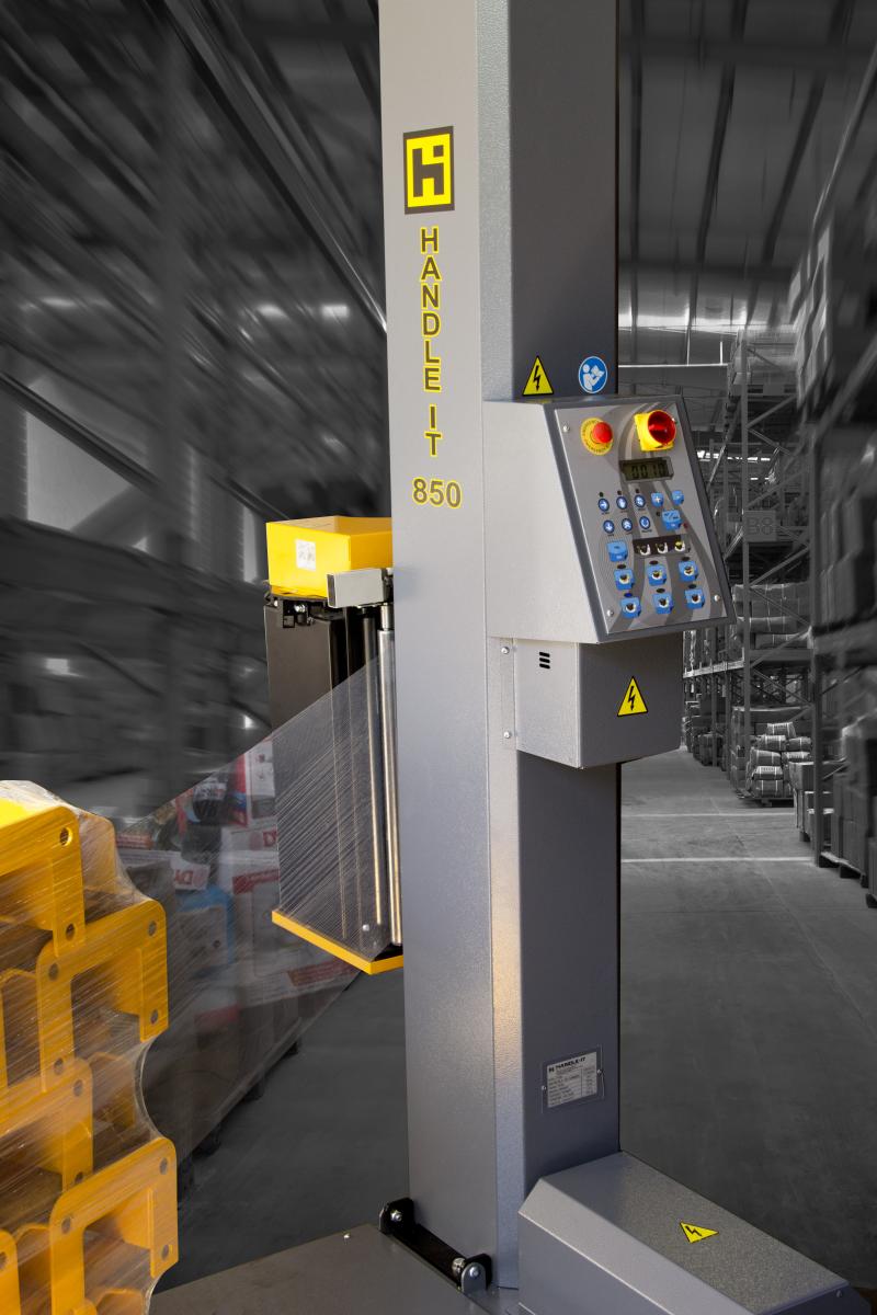 Handle-It Semi-Automatic Pallet Stretch Wrap Machine - Model 850PS