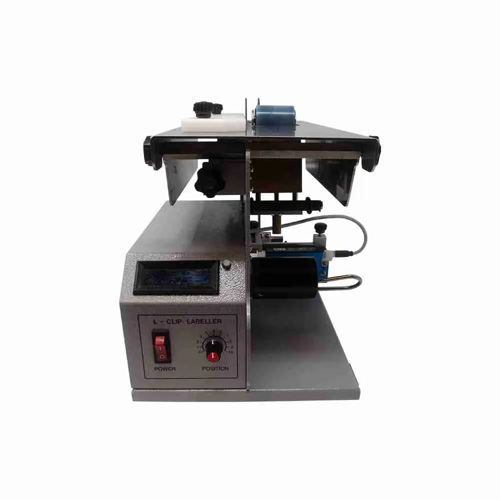 Tach-It Semi-Automatic L-Clip Label Applicator Machine