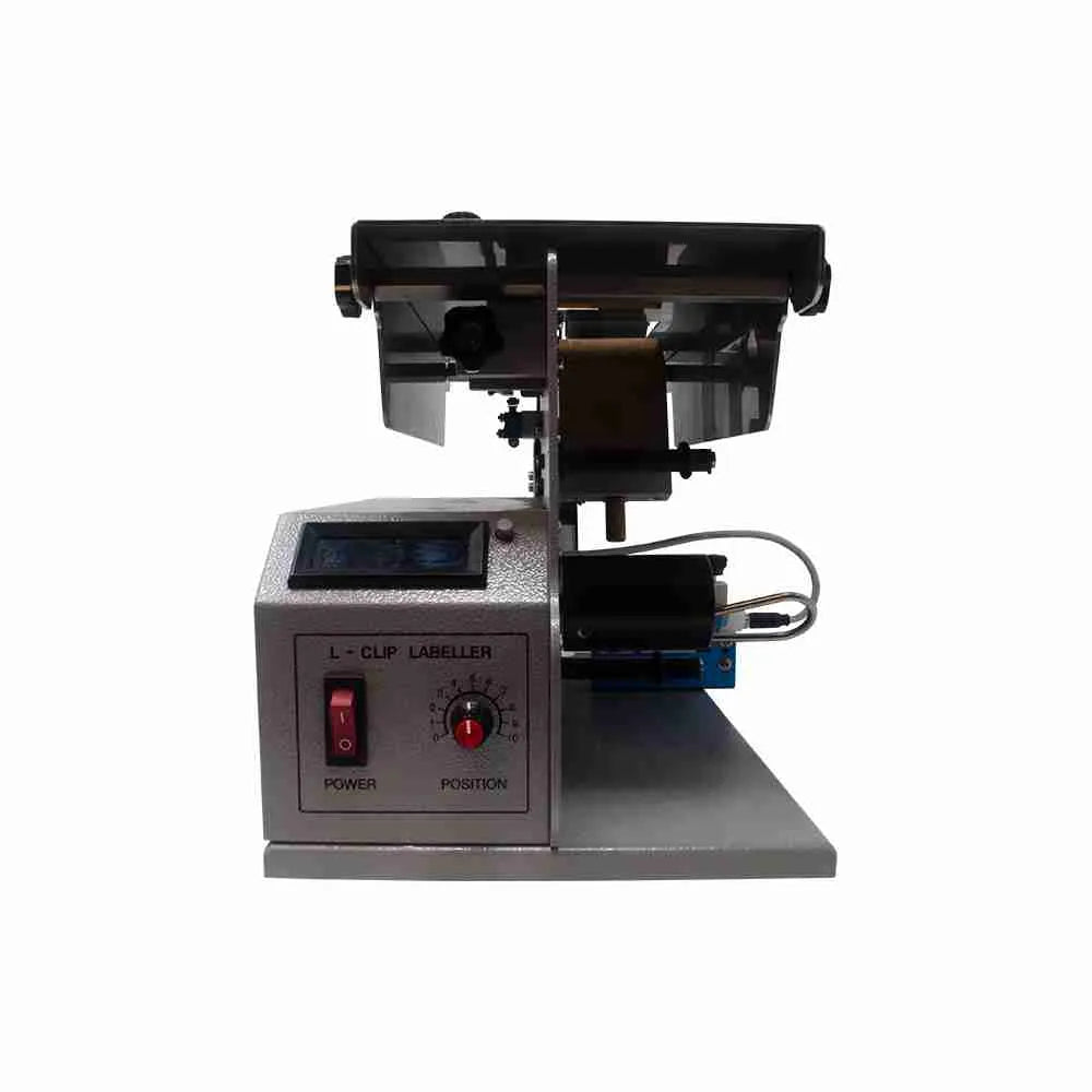 Tach-It Semi-Automatic L-Clip Label Applicator Machine