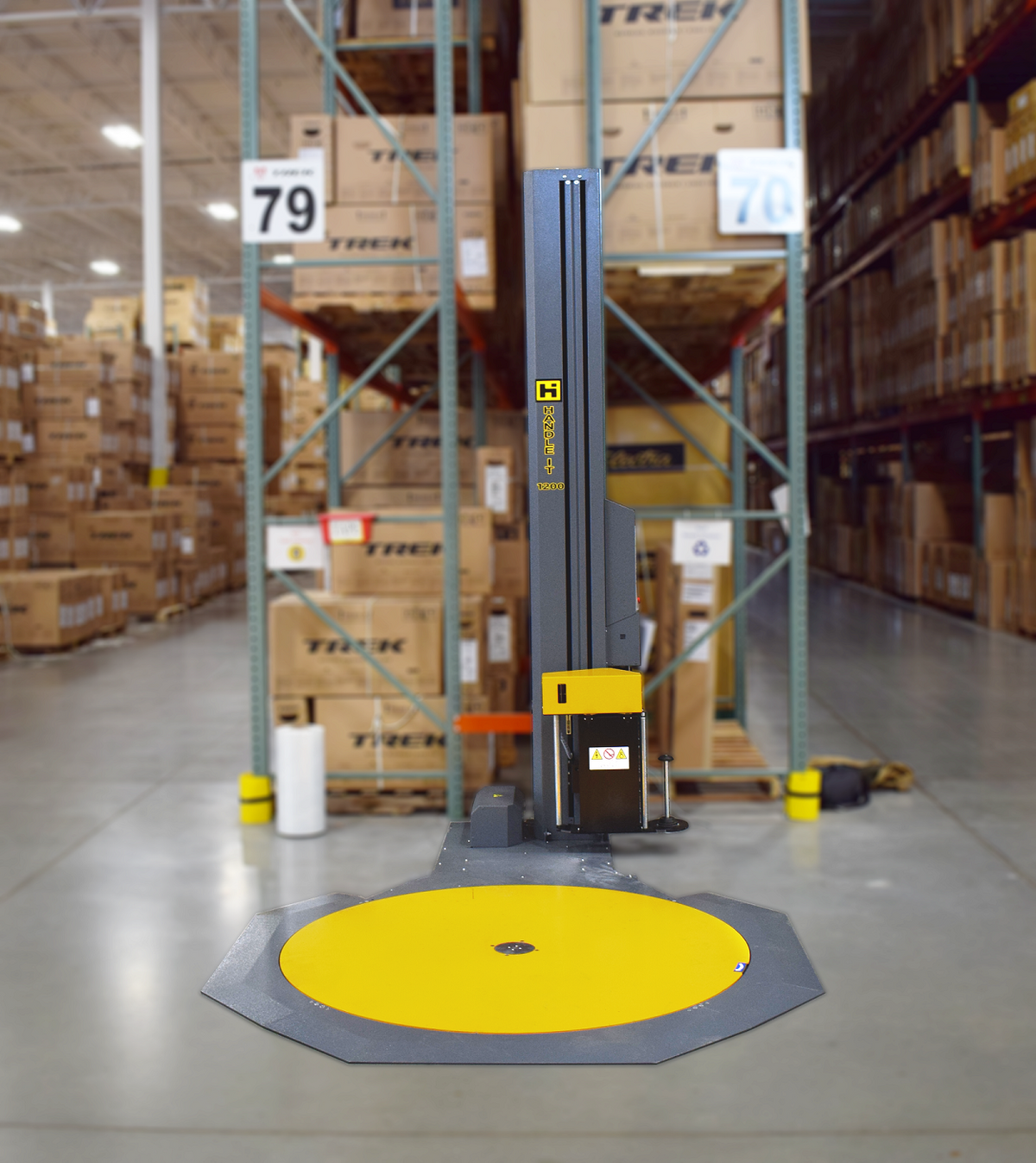 Handle-It Model 1200UL Ultra Low Profile Stretch Wrap Machine