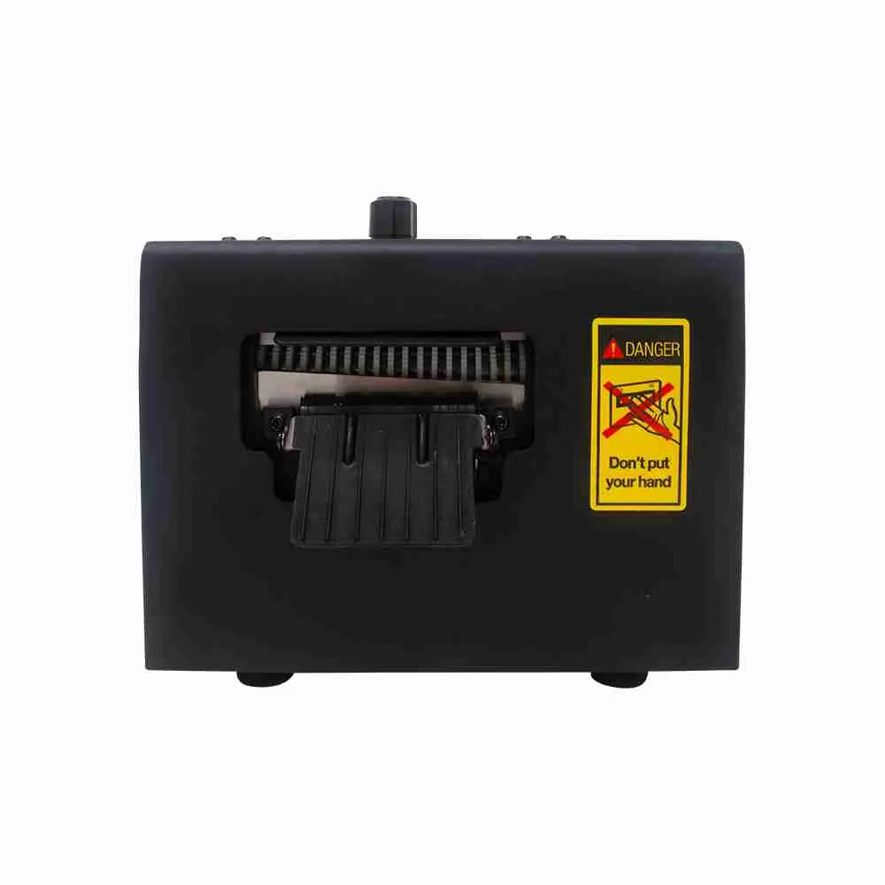 black heavy-duty tape dispenser