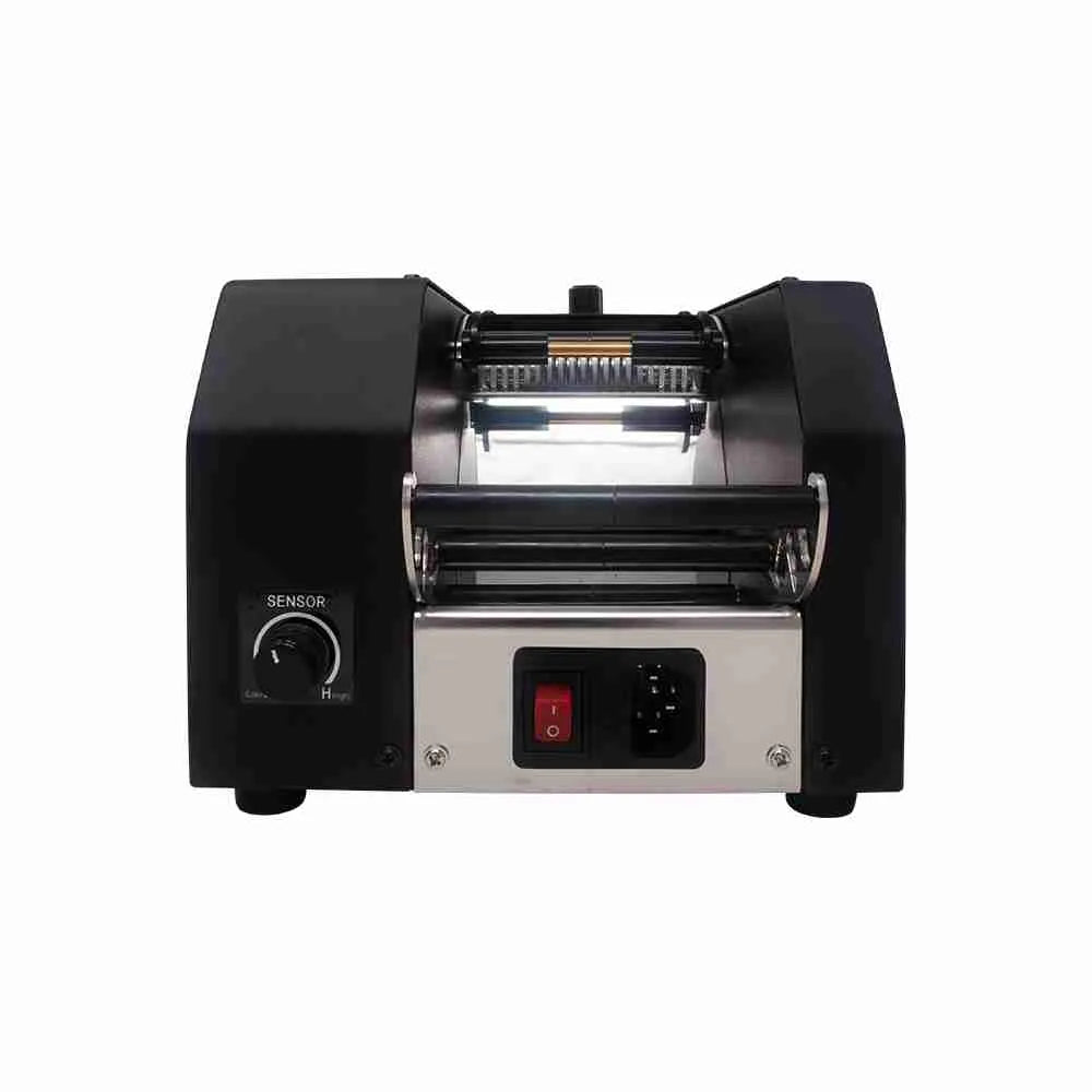 black heavy-duty tape dispenser