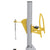 Vestil Aluminum Quick Lift DC Powered Pallet Stretch Wrap Machine 72 In. Maximum Wrap Length Yellow