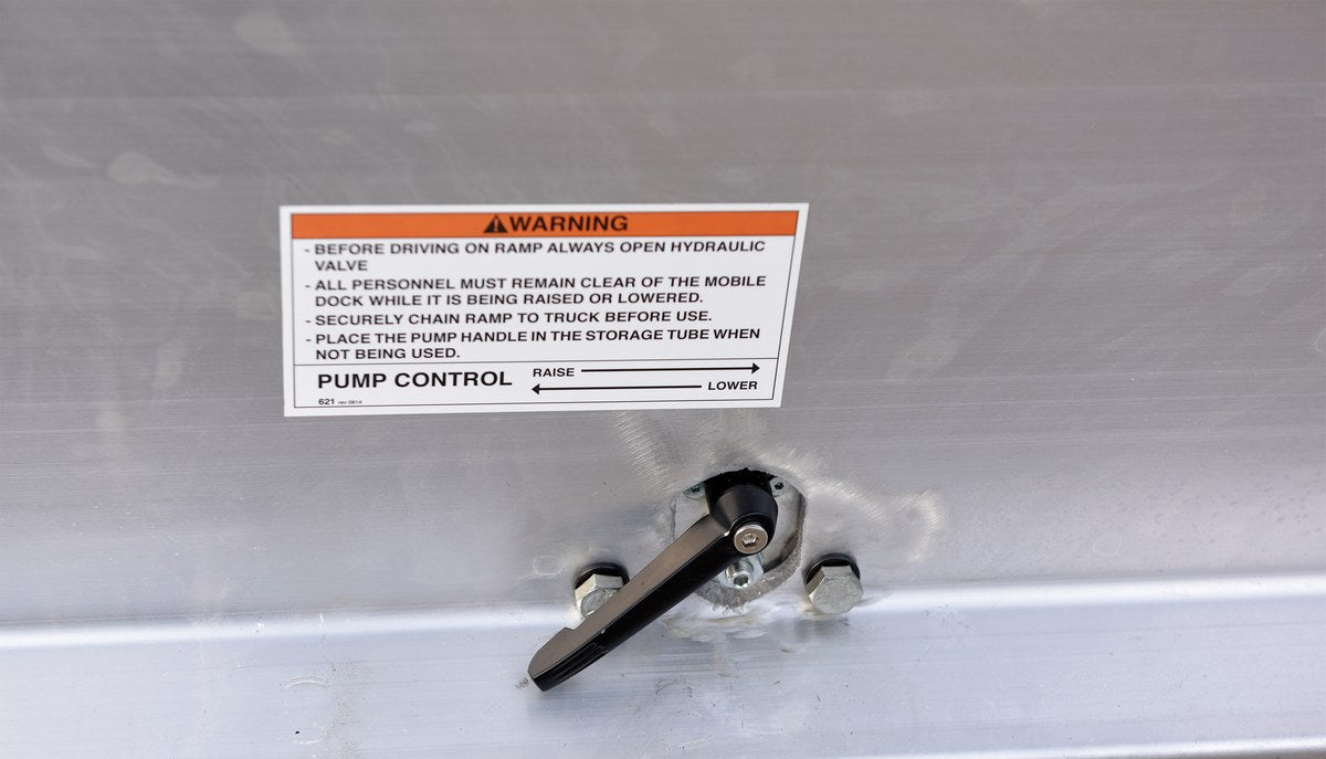 Vestil Aluminum/Steel Yard Ramp Grating 74 In. x 30 Ft. 16,000 Lb. Capacity Silver