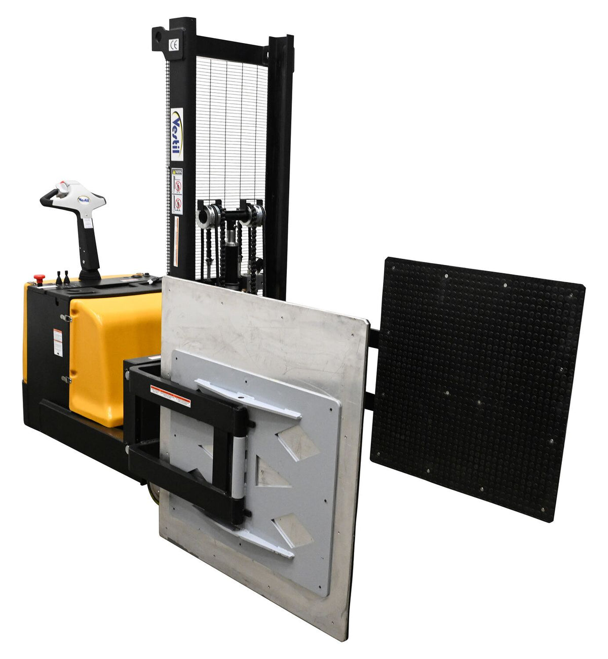 Vestil Counter Balanced Powered 27 In. - 51 In. Bale Clamp Lifter 800 Lb. Capacity Black/Yellow