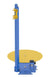 Vestil Semi-Automatic Stretch Wrap Machine 50 In. Turntable Diameter 4,000 Lb. Capacity Blue / Yellow