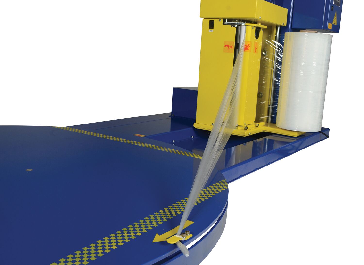 Vestil Auto Wrap Stretch Wrapper 60 In. Turntable Diameter 4,000 Lb. Capacity Blue